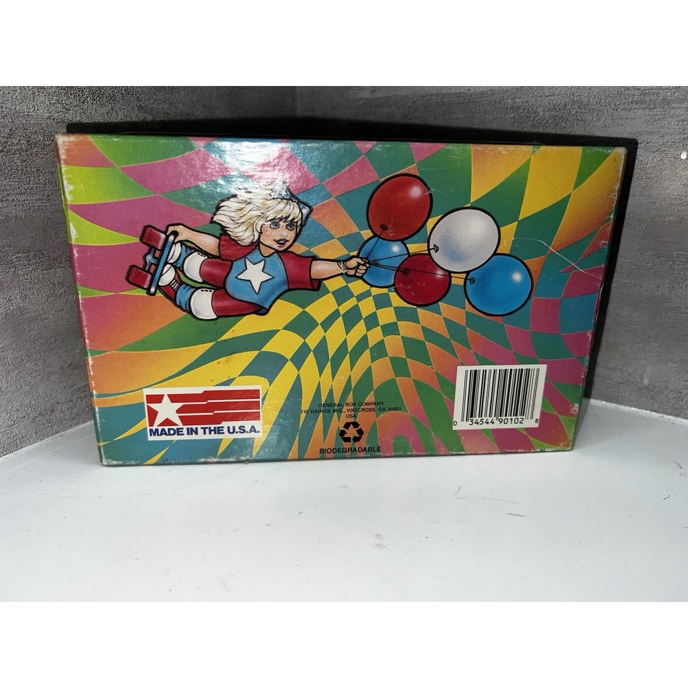 Vintage 1980s General Box Company Skate Pencil Storage Container Skateboard VG - Picture 8 of 8